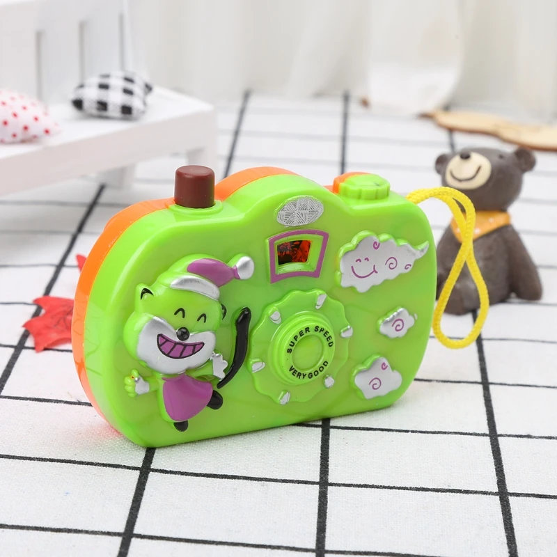 Цельнокроеное платье животный принт свет проекционная камера игрушки развивающие игрушки Детский подарок