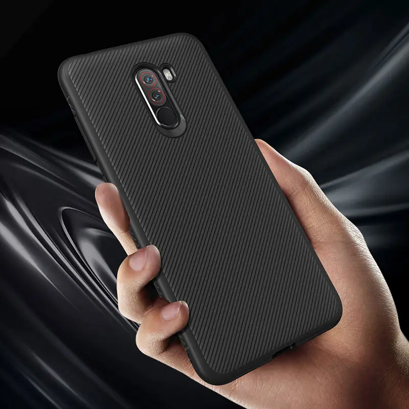 

For Xiaomi Pocophone F1 Case Soft Silicone TPU Back Cover Case for Xiaomi Pocophone F1 Poco F1 Case Shockproof phone Cover