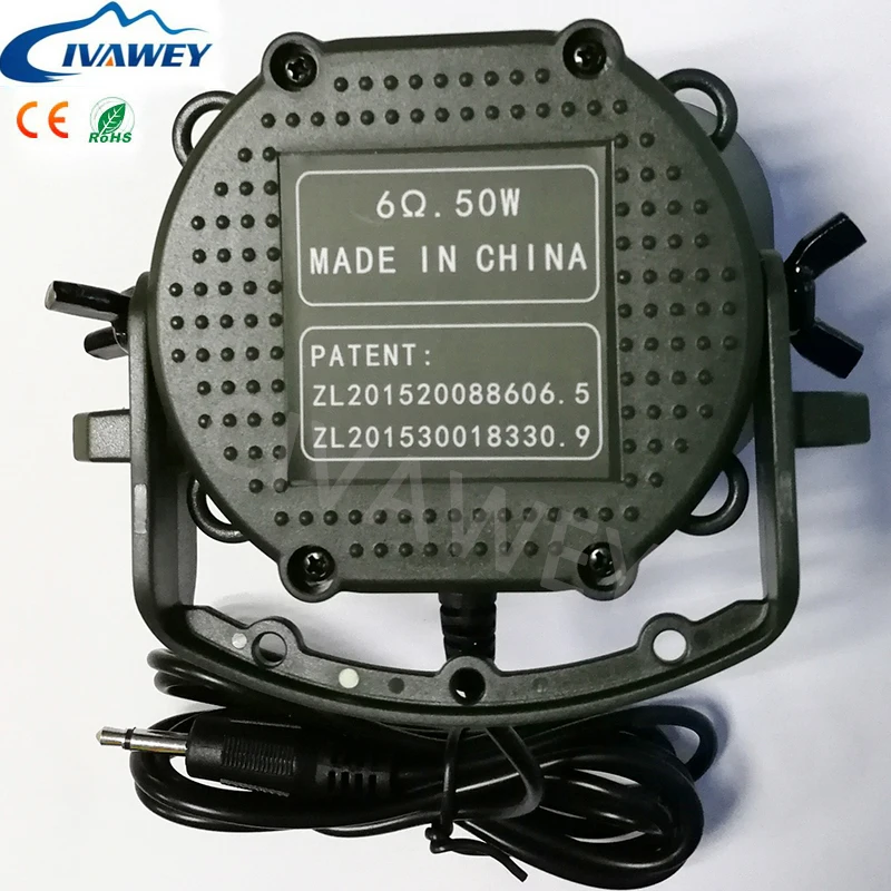 

Patented high quality 50W 150dB 6 ohms Loud Speaker amplifier external loud speaker used for callers