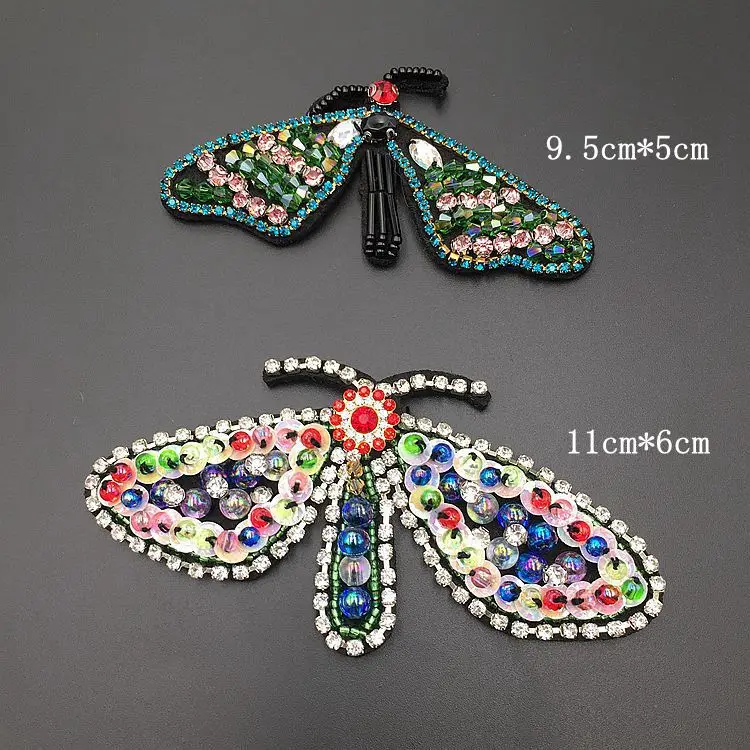 beaded rhinestone patches 10