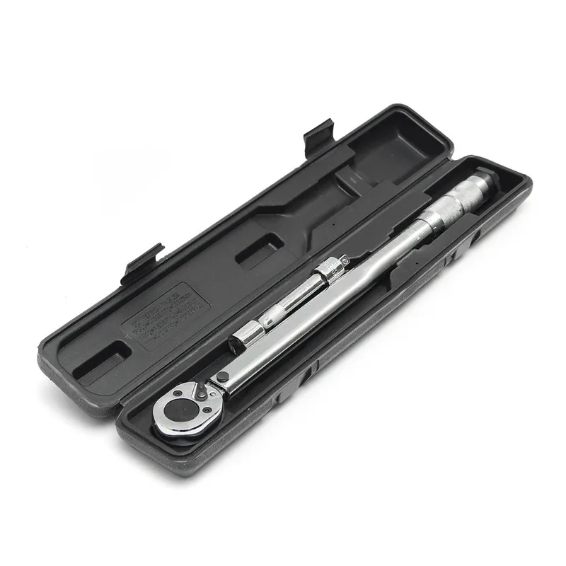 

High Quality Drillpro 3PCS 1/2" Driver Click Adjustable Micrometer Torque Wrench Hand Tool Spanner
