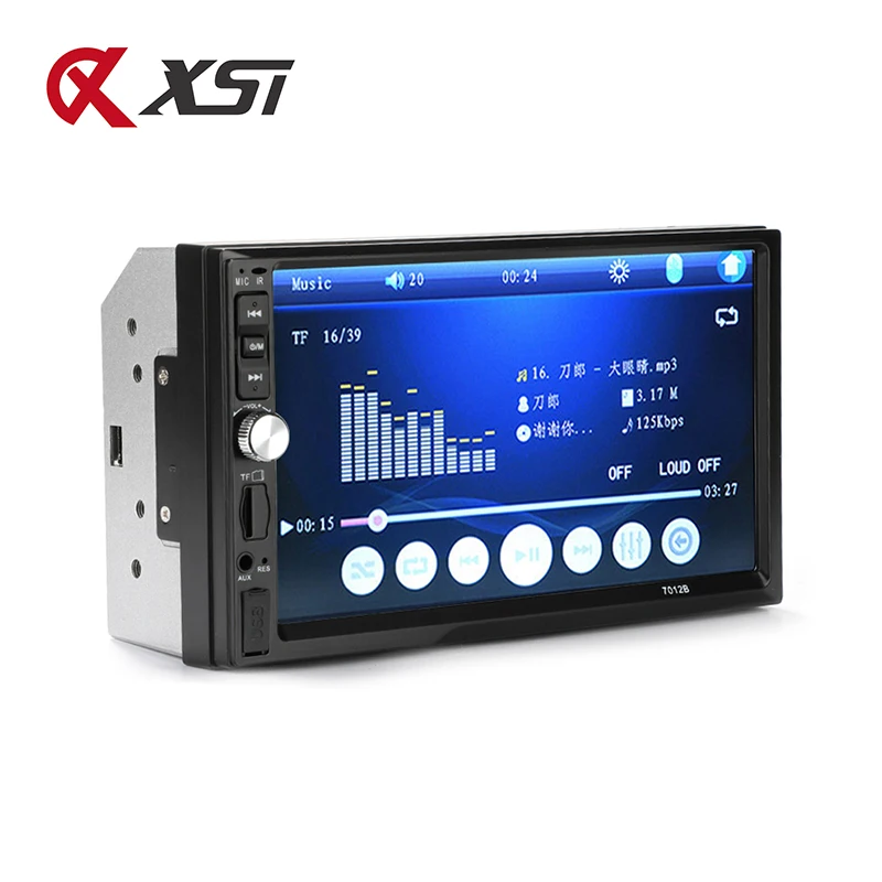 

XST Auto Radio Bluetooth 2 din Car Radio Support BT/FM/AUX-IN/USB Reversing Detection Remote Control Car Stereo Audio Player
