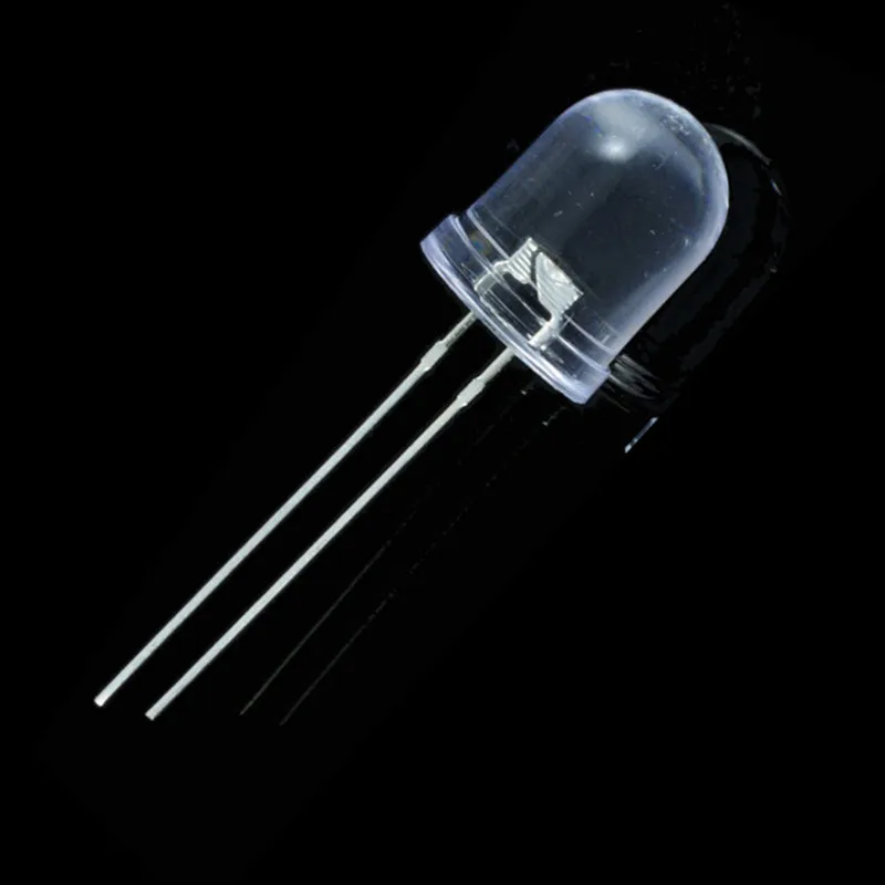 

100pcs 10mm White LED Diode Ultra Bright White 10mm LED Light-emitting Diode 10 mm LED Lamp
