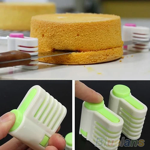 

5 Layers Kitchen DIY Cake Bread Cutter Leveler Slicer Cutting Fixator Tools New 7KIR