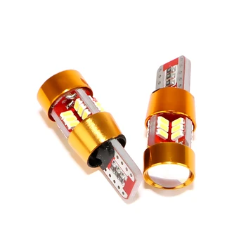 

ITimo 2Pcs/Set T10 3014 27SMD Decode Car Clearance Lights Car-styling Turn Signal Lights Auto Replacement Parts Light Source