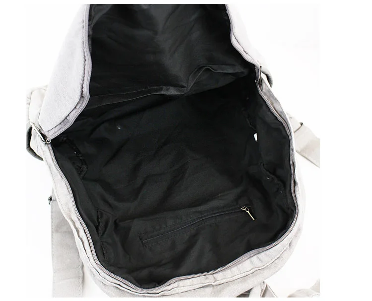 Большие вместительные хлопковые холщовые рюкзаки через плечо, женская сумка, тканевый рюкзак, школьный рюкзак для девочек, повседневный белый рюкзак