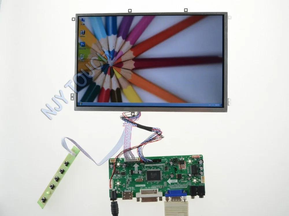 Free Shiping HDMI DVI VGA Audio LCD Controller Board kit Plus B101EW05 1280x800 LED Screen Free Shiping HDMI DVI VGA Audio LCD Controller Board kit Plus B101EW05 1280x800 LED Screen