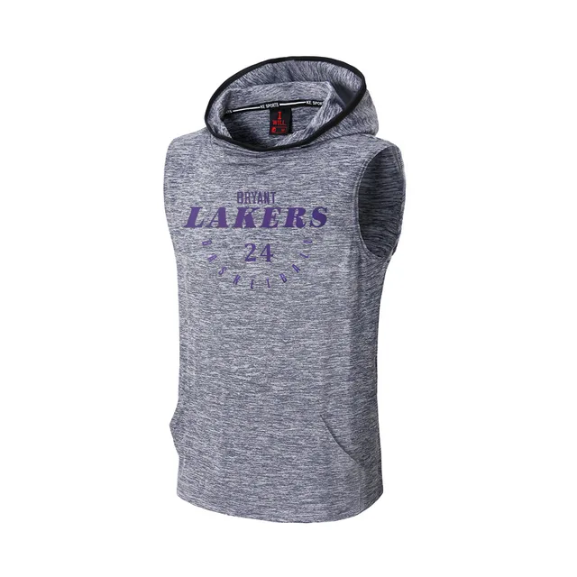 basketball sleeveless hoodie
