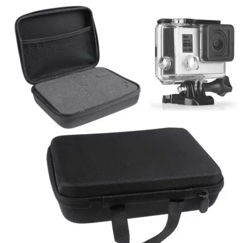 Камера сумка чехол для экшн камеры Gopro Hero 5 4 3 + 2 1 & сессии спортивной Xiaomi Yi Action sjcam