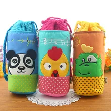 Новые мультипликационные Детские изоляционные сумки, бутылка, мягкая тара для воды, термос, кружка с ремнем, упаковка для подачи, теплая крышка, детские бутылочки