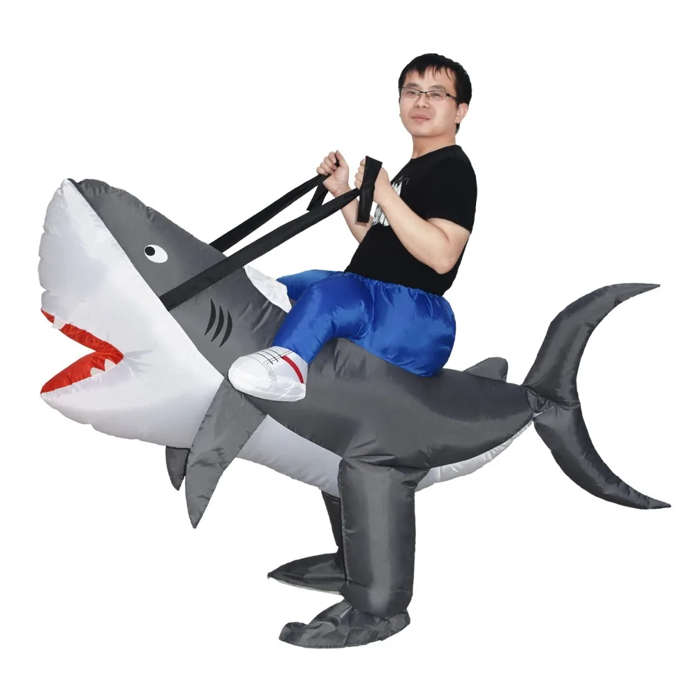 Inflatable Shark Costume (6)