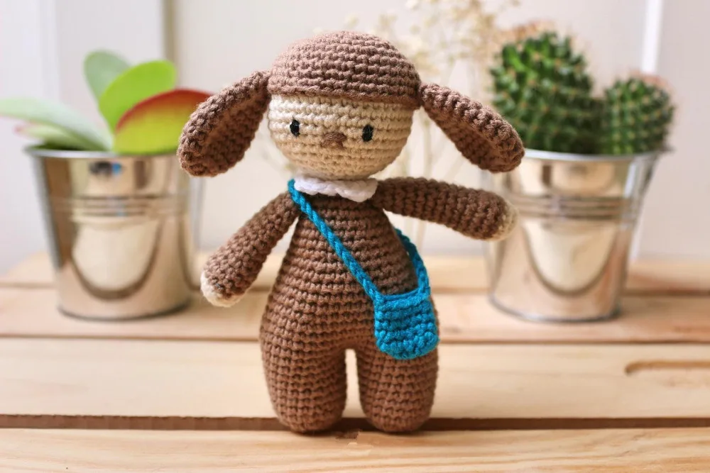 Вязаные игрушки амигуруми Коко кукла Номер модели XH0412011