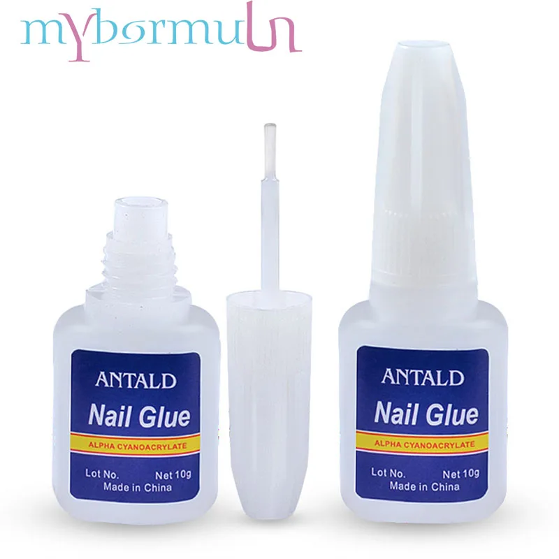 

1 Bottle 10g Fast Drying Nail Glue Use For UV Acrylic Rhinestones Decoration False Nail Tips Acrylic Glue Nail Accessories 2019