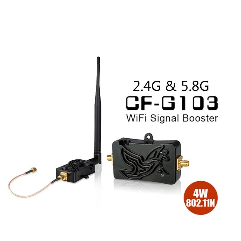 4W 2.4 G/5G Wifi Wireless Broadband Amplifiers Power Amplifier Range Signa Booster for wifi Router Signal Repeater Comfast | Компьютеры и