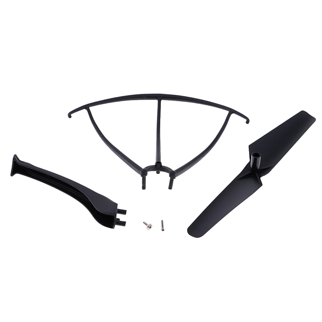 4Pcs Propeller + 4Pcs Landing Gear + 4Pcs Prop Protector for SYMA X5SC X5SW