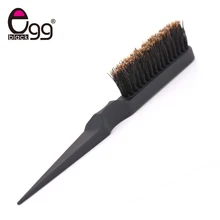 Черная яичная расчески для салона расческа, тонкая линия, расчесывающая кисть, устройства для стилизации, гребни