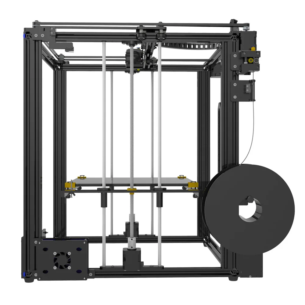  2019 Newest Tronxy DIY Assembled X5SA Aluminium Extrusion 3D Printer kit printing with Touch screen