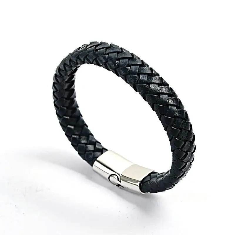 men-s-popular-genuine-leather-bracelet-wrap (4)