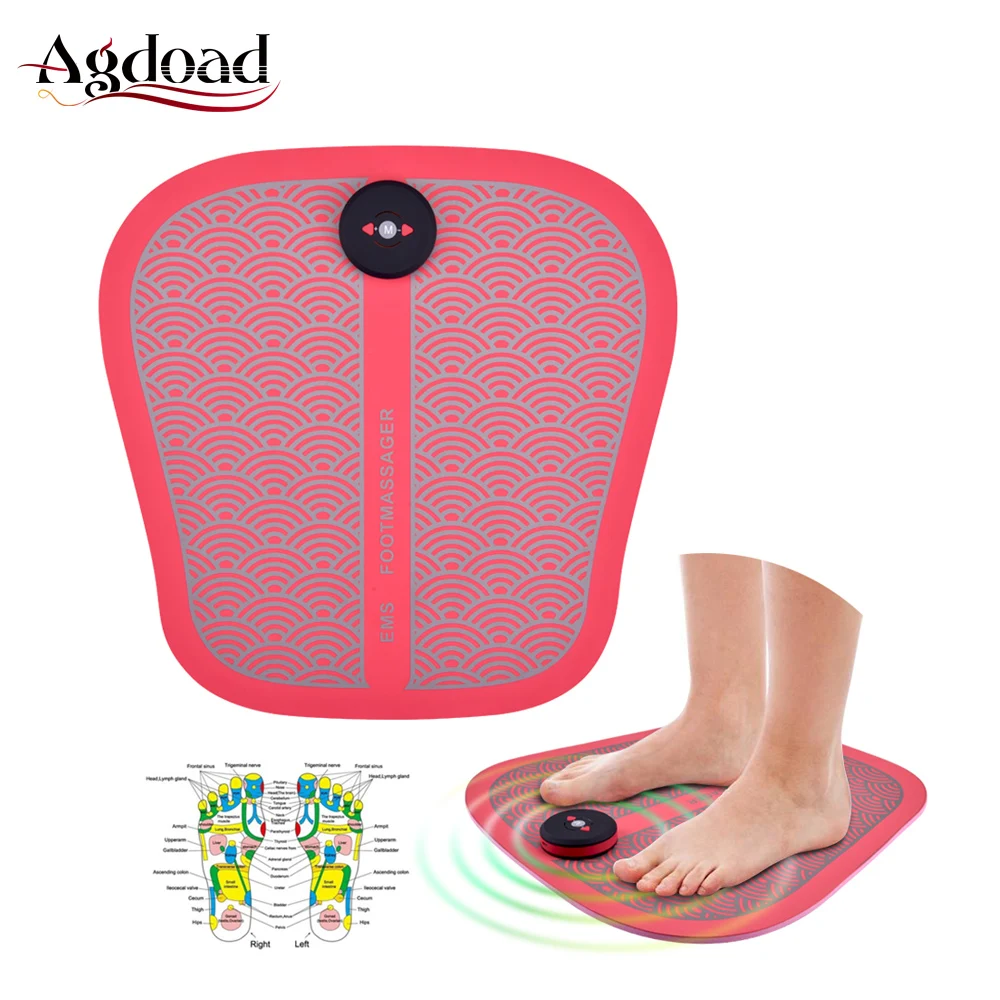 

Foot Massager Smart Wireless EMS Muscle Stimulation Foot Acupoint Massage Mat Health Care Rechargeable / Remote Control Version