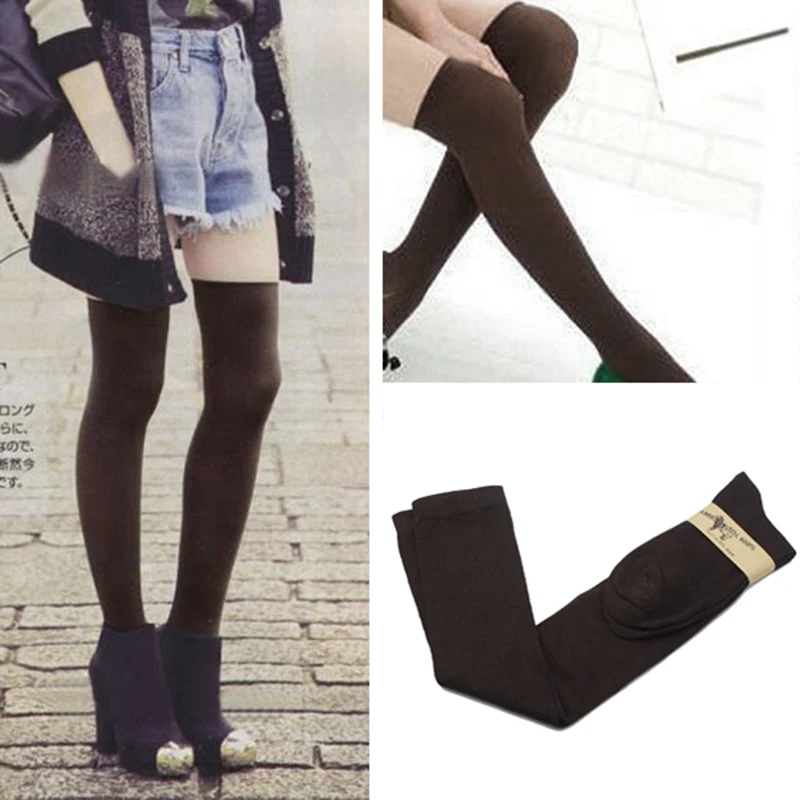 2015 New 4 Colors Fashion Women's Socks Sexy Warm Thigh High Over The Knee Socks Long Cotton Stockings For Girls Ladies Women 2015 New 4 Colors Fashion Women's Socks Sexy Warm Thigh High Over The Knee Socks Long Cotton Stockings For Girls Ladies Women