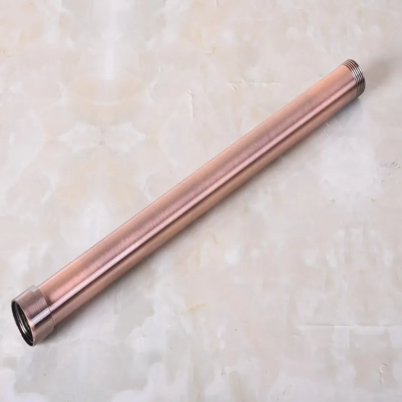 

Bathroom accessory Antique Red Copper 320mm Extension Tube Pipe Rod Set For Rain Shower Faucet Set (G3/4" connection) aba702