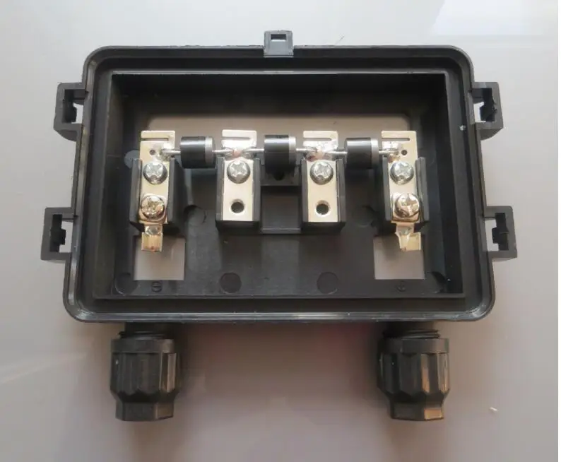 

140W - 200W Solar Junction Box waterproof IP65 for Solar Panel connect PV junction box solar cable connection with diode