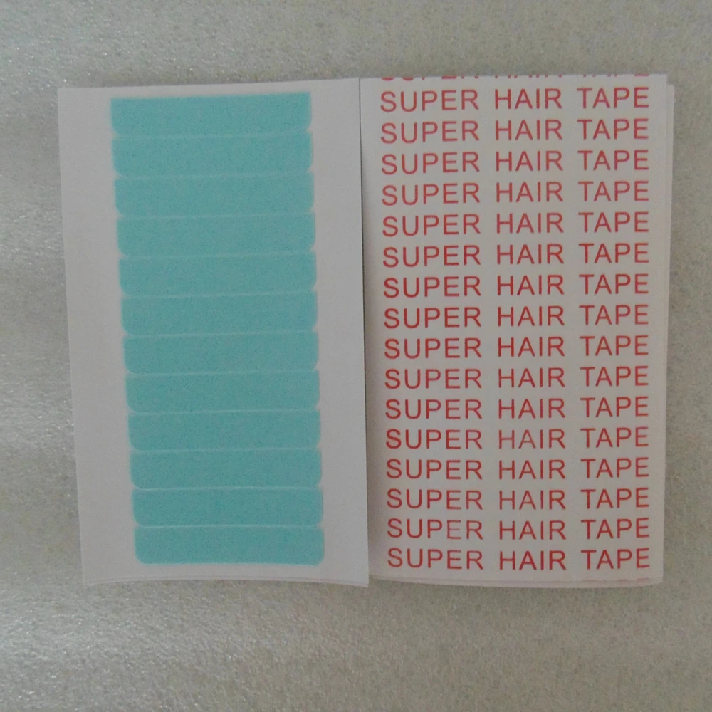 600pcs lot 50Sheets 0 8cm 4cm Adhesive Double Sided Tape Strong Super Tape For Skin Weft 5