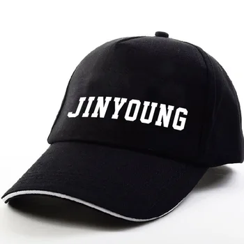 

[MYKPOP]2018 New Arrival GOT7 JinYoung Classic Black FashIon Design Hip-hop Gift Unisex SA18041105