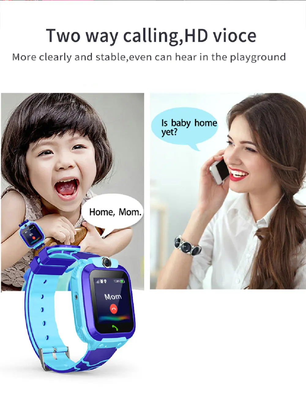 S12 водонепроницаемые Смарт-часы для детей LBS трекер умные часы SOS Вызов для детей анти потеря монитор детские наручные часы vs Q12 подарки