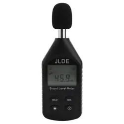 JD-105 ясный цифровой детектор шума мониторинга мини легкий Высокая точность децибел метр ЖК Подсветка измеритель уровня звука