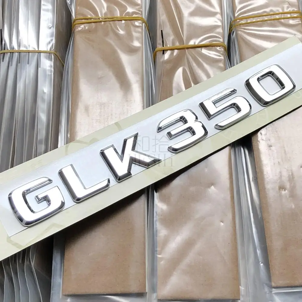 

Supernatural quality Number Letters Rear Trunk Emblem Badge Sticker GLC260 GLC300 GLK300 GLK350 Trunk Badge Stickers