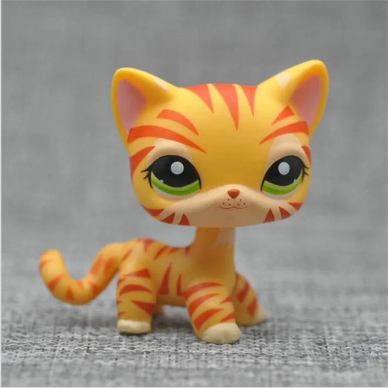 Новый Lps Pet игрушка магазина короткошерстная полоса кошка кокер спаниель большой Дэйн Lps фигурку классический подарок косплэй Best Редкие