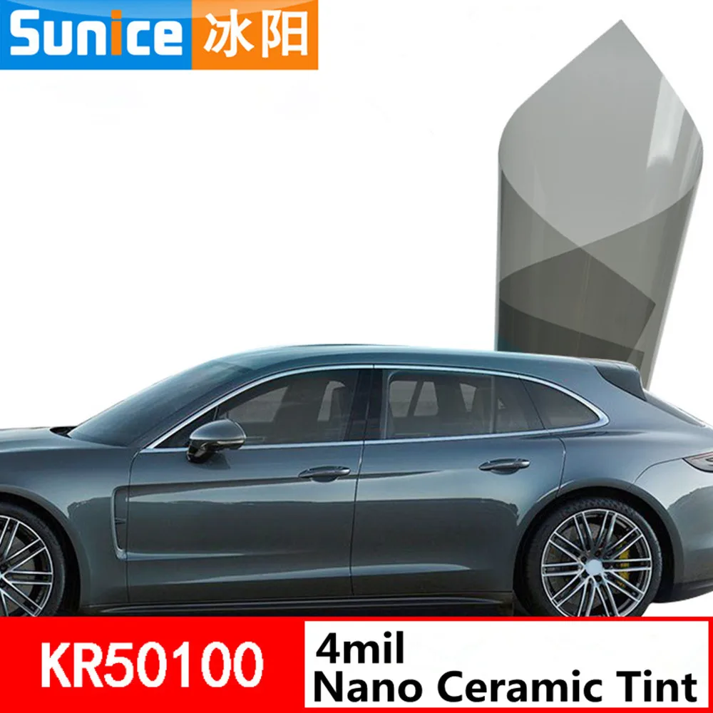 

50cm X 5m Window Tint Film Tinting Roll 50% VLT UV-Proof Scratch Resistant for Auto Car House Commercial Window Film