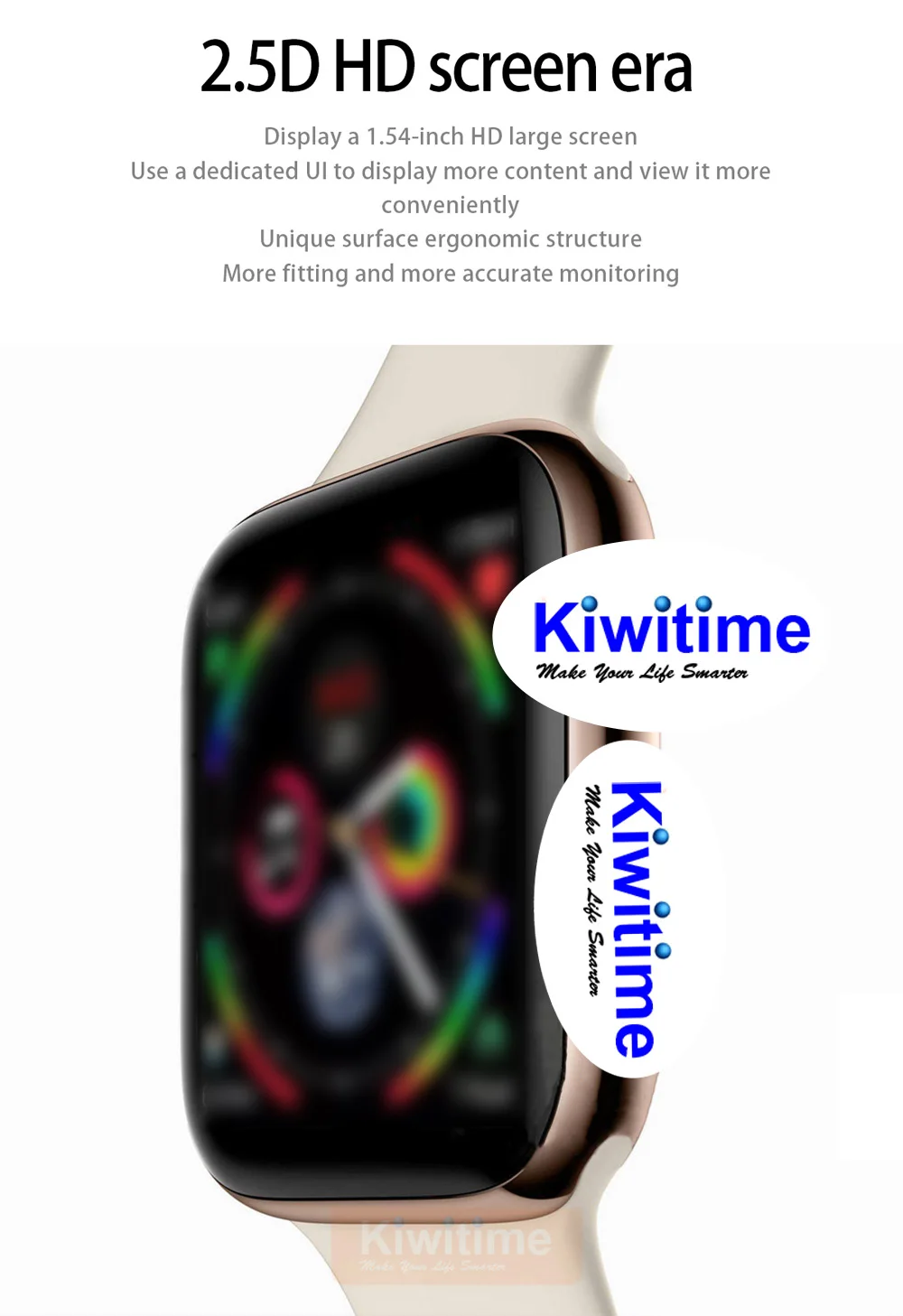 KIWITIME IWO 9 Смарт-часы 44 мм серии 4 gps спортивные Смарт-часы для apple iPhone телефон плюс браслет Bluetooth наушники подарок