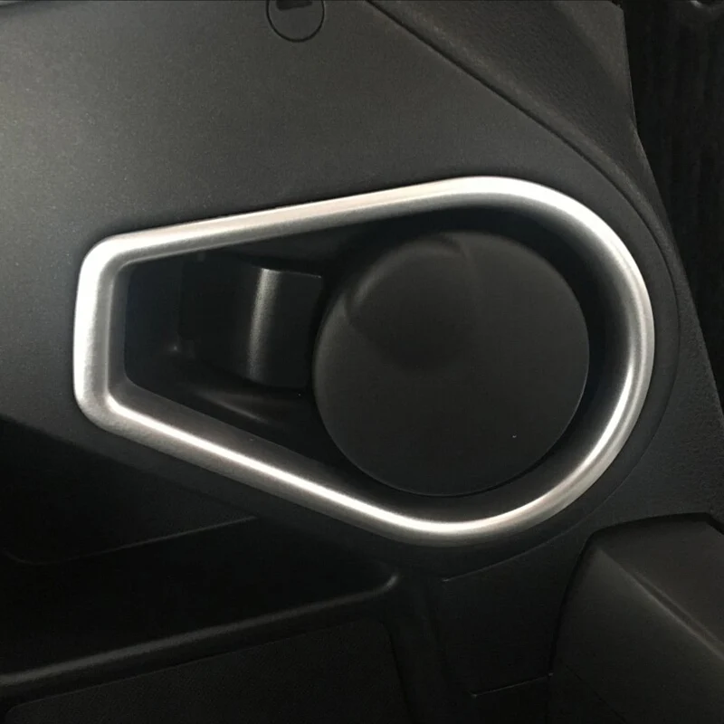 

Для Toyota RAV4 2016 2017 2018 ABS матовая хромированная автомобильная пепельница декоративные аксессуары отделка Автомобильная крышка Стайлинг