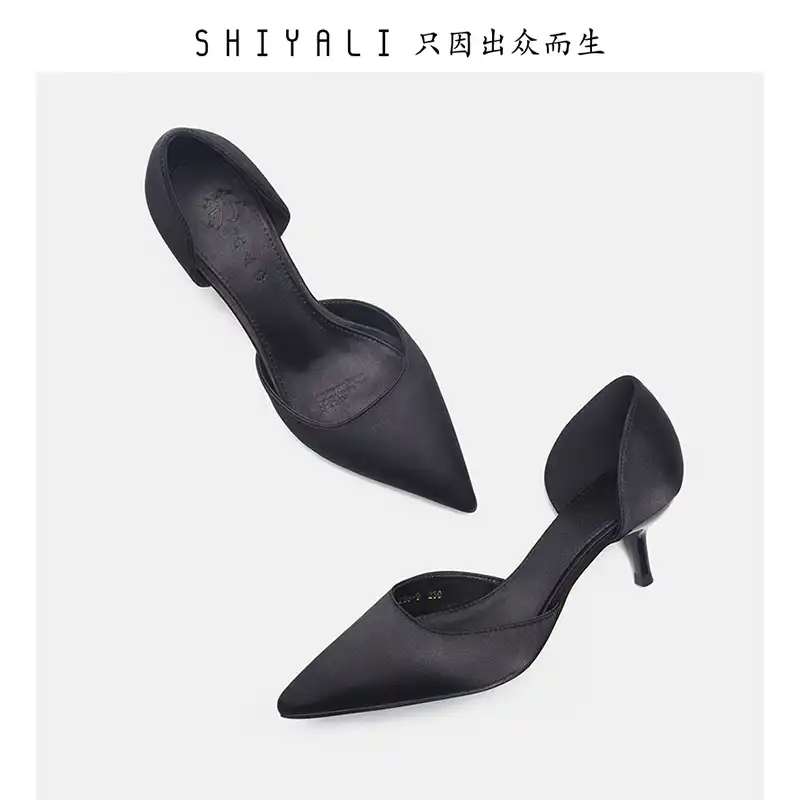 light colored heels