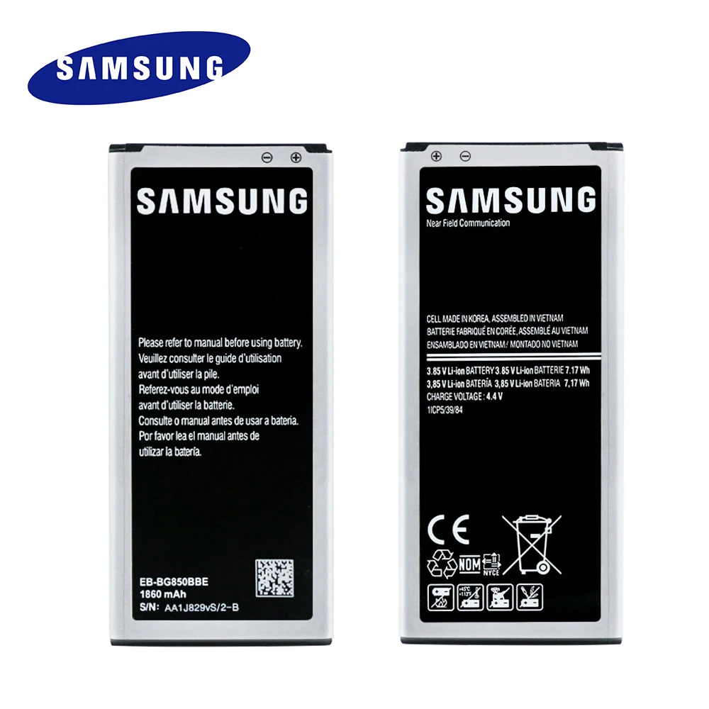 100% Оригинальный аккумулятор для Samsung galaxy alpha NFC фотоаккумулятор G850M G850T G850Y +
