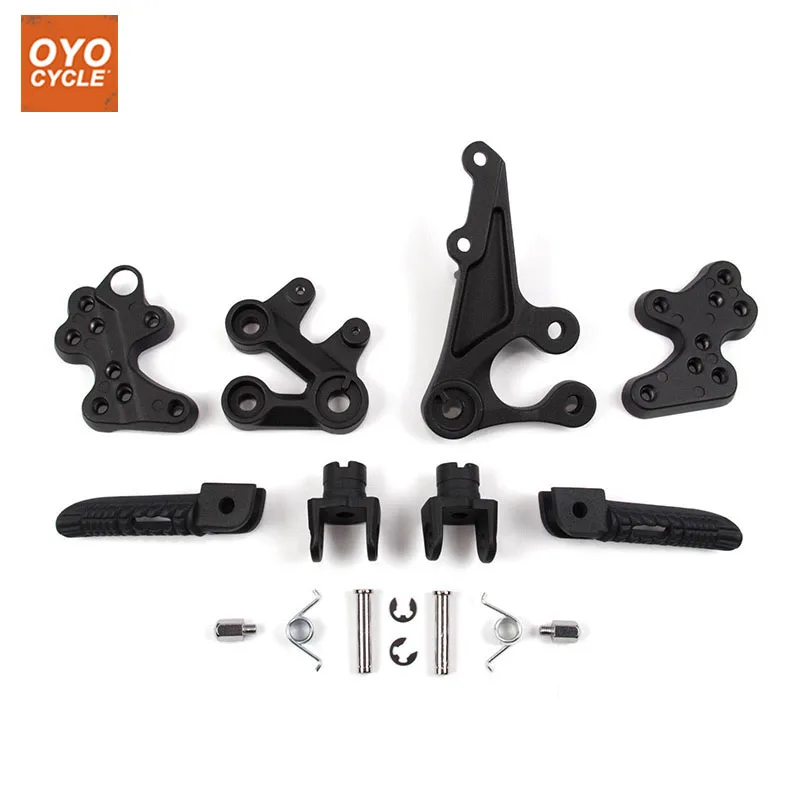 Front Rear Passenger Foot Pegs For Suzuki GSXR1000 GSXR750 GSXR600