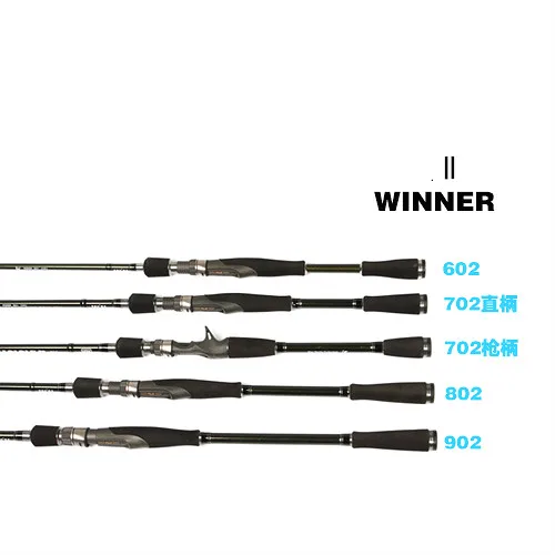 Cheap Six Styles Lure Rod 1.98/2.1/2.4/2.7m Spinning Casting Lure Rodmandarin Fish Giant Catfish Fish Sea Bass Snakehead Fishing Rod