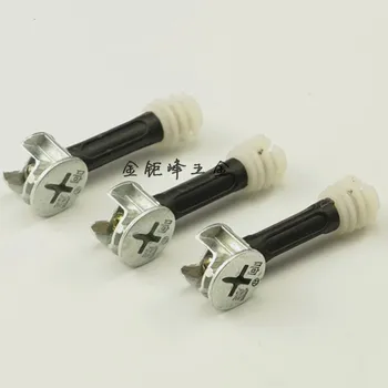 

20pcs Three in one screw, furniture connector, clothes cabinet, desk, link, fixer, eccentric wheel nut connection.