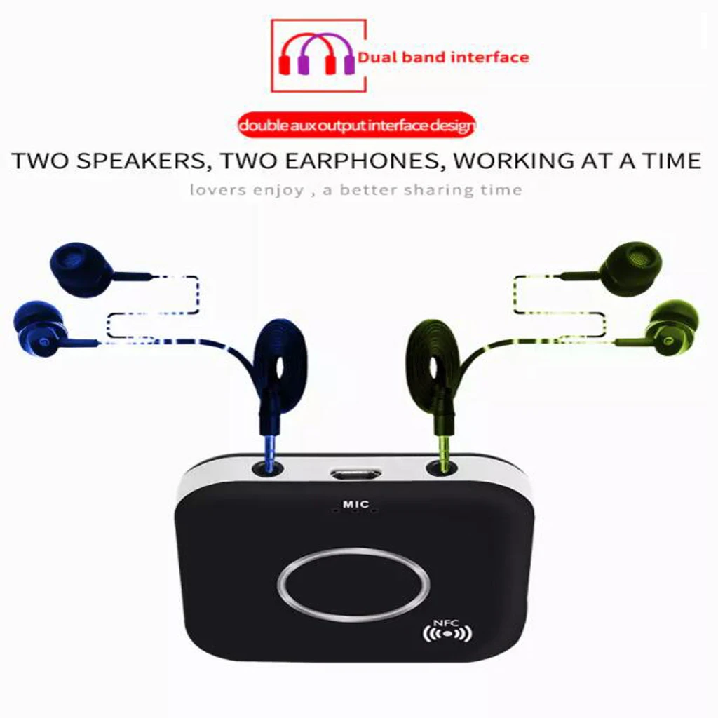 Bluetooth Receiver & Transmitter For Car - 3.5mm AUX Adapter With Noise Cancelling, Hands-Free Calling, Type-C Charging - View #11
