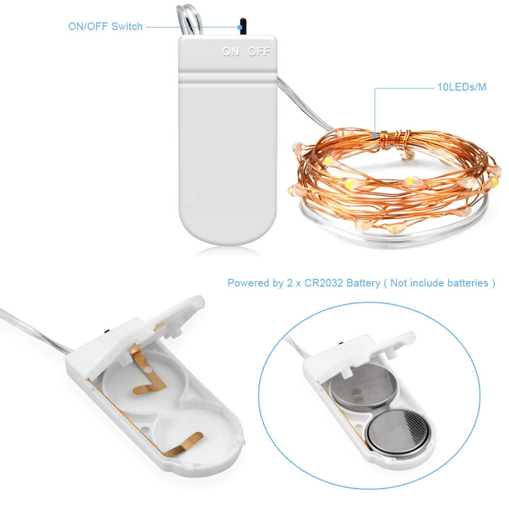 AIMENGTE 2 м/5 м/10 м DC5V водонепроницаемый USB медный провод светодиодный 3 типа вечерние/забор/Рождество/украшение праздника светодиодный