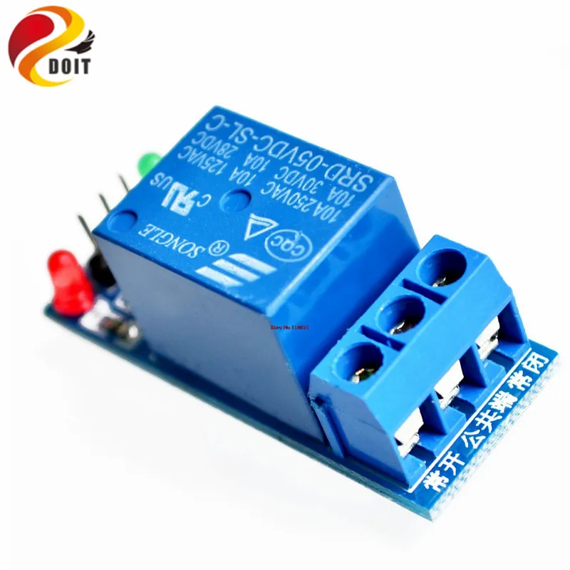 

1 Channel 5V Relay Module Low level for SCM Household Appliance Control FREE SHIPPING For Arduino