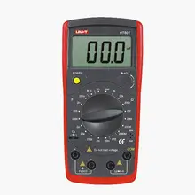 UNI-T UT603 Modern Resistance Inductance Capacitance Meters Testers LCR Meter Capacitors Ohmmeter w/hFE Test измерительный прибор uni t ut612 uni t lcr 100khz usb