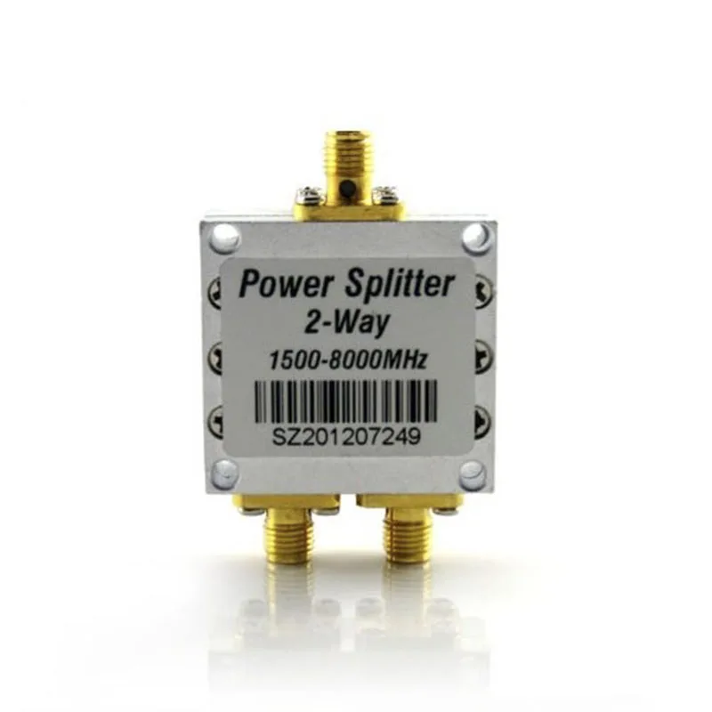 

Mini 2 Way Power Splitter 1.5-8Ghz RF Switch Power Divider for cell signal booster (Buy more save more) Shipping free