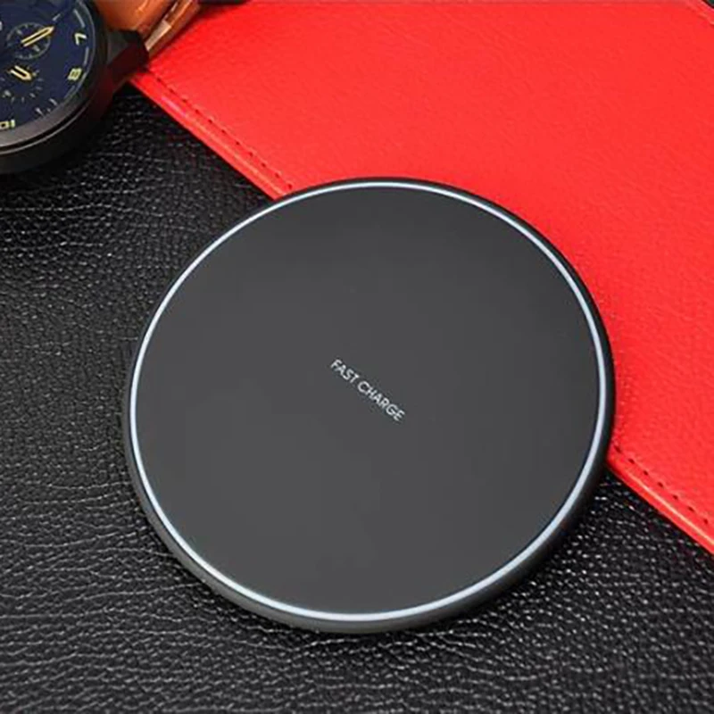 

Powstro 5W 10W Fast Speed Wireless Charger for Samsung USB Qi Mobile phone Charging Pad for iPhone XS Max XR X 8 Plus for tablet