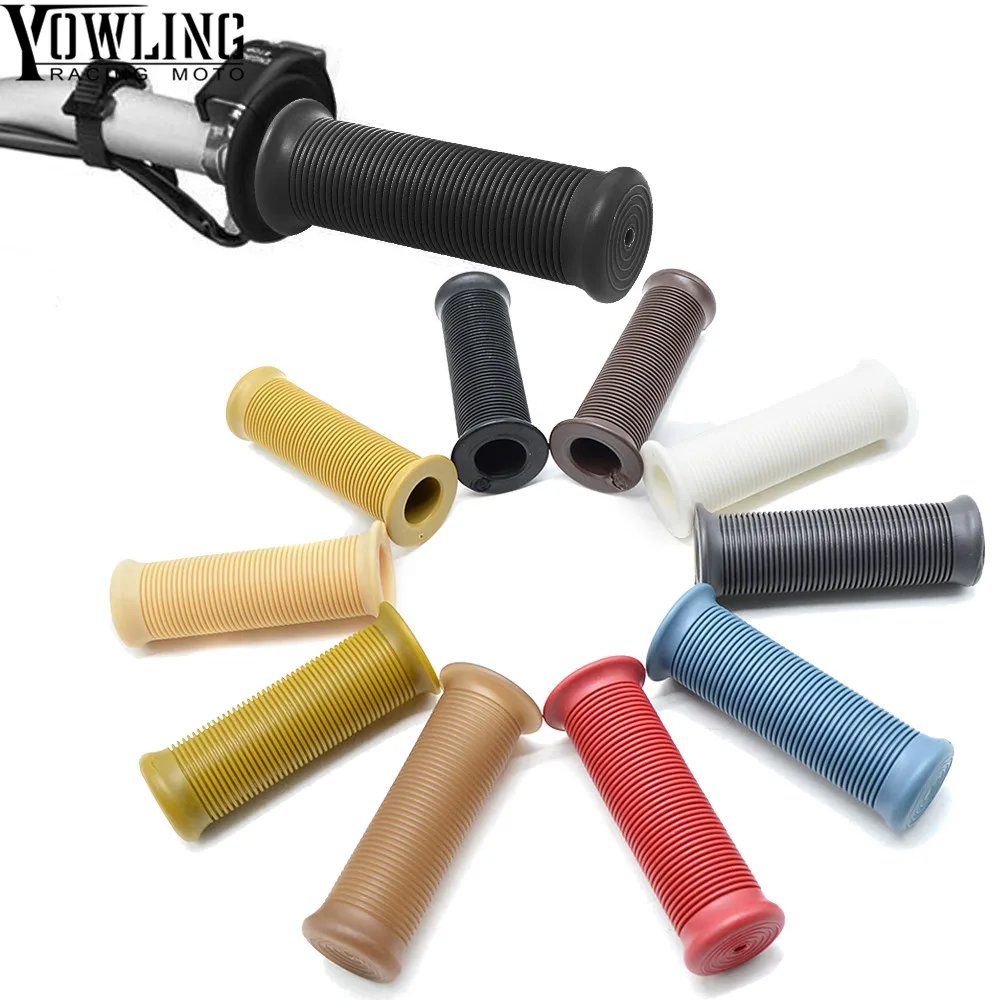 thumbnail image 2 of Motorcycle Hand Grips Universal 7/8" - Rubber Gel Dirt Bike Grips For Kawasaki, Yamaha, Honda, Suzuki 7/8 Handlebar Grips 2 of 11