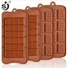 SJ 3D Chocolate Mold Silicone Cake Mold Cake Decorating Tools DIY Chocolate Baking Tools Non-Stick Jelly&Candy Mould ► Photo 1/6