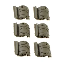 12 шт/лот Тактический ткач Пикатинни резиновый поручень Quad Rail чехлы Защита VEH30 P31