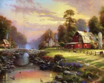 

Oil Painting Printed On Canvas 24x36" Modern Wall Canvas Art NO frame